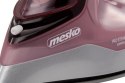 Mesko Iron MS 5028 Steam Iron, 2600 W, Continuous steam 35 g/min, Steam boost performance 60 g/min, Pink/Grey Mesko Iron MS 5028 Steam Iron, 2600 W, Continuous steam 35 g/min, Steam boost performance 60 g/min, Pink/Grey