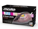 Mesko Iron MS 5028 Steam Iron, 2600 W, Continuous steam 35 g/min, Steam boost performance 60 g/min, Pink/Grey Mesko Iron MS 5028 Steam Iron, 2600 W, Continuous steam 35 g/min, Steam boost performance 60 g/min, Pink/Grey