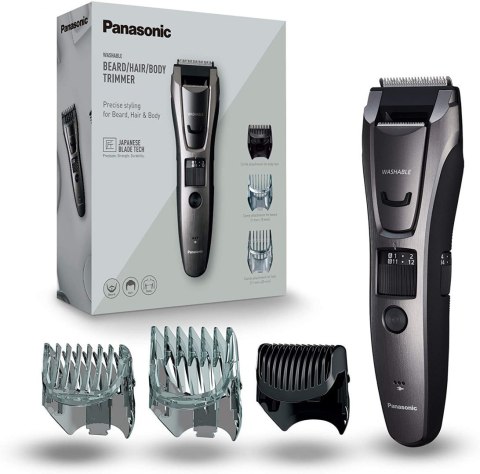 Panasonic Beard and hair trimmer ER-GB80-H503 Operating time (max) 50 min, Number of length steps 39, Step precise 0.5 mm, Ni-MH Panasonic Beard and hair trimmer ER-GB80-H503 Operating time (max) 50 min, Number of length steps 39, Step precise 0.5 mm, Ni-MH