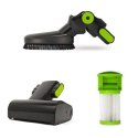 Polti Vacuum cleaner Forzaspira Slim SR110 Cordless operating, Handstick and Handheld, 21.9 V, Operating time (max) 50 min, Gree Polti Vacuum cleaner Forzaspira Slim SR110 Cordless operating, Handstick and Handheld, 21.9 V, Operating time (max) 50 min, Gree