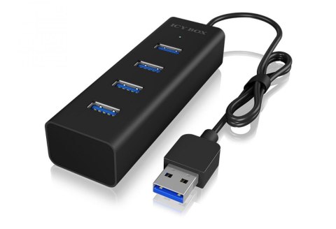Raidsonic 4 port USB 3.0 hub IB-HUB1409-U3 Black Raidsonic 4 port USB 3.0 hub IB-HUB1409-U3 Black
