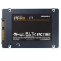 Samsung SSD 870 QVO 2000 GB, SSD form factor 2.5", SSD interface SATA III, Write speed 530 MB/s, Read speed 560 MB/s Samsung SSD 870 QVO 2000 GB, SSD form factor 2.5", SSD interface SATA III, Write speed 530 MB/s, Read speed 560 MB/s