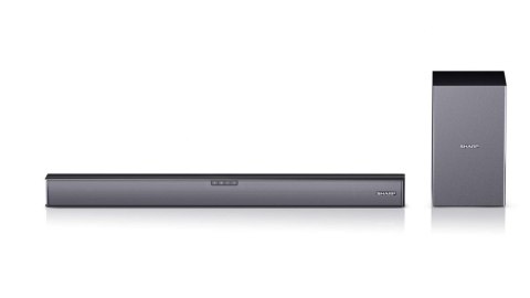 Sharp HT-SBW182 2.1 Slim Soundbar HDMI, Optical, Bluetooth, 160 W, 74 cm with Wireless Subwoofer Sharp HT-SBW182 2.1 Slim Soundbar HDMI, Optical, Bluetooth, 160 W, 74 cm with Wireless Subwoofer