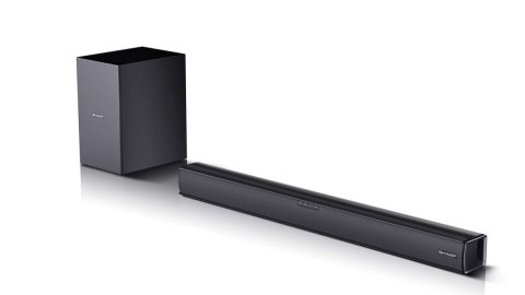 Sharp HT-SBW182 2.1 Slim Soundbar HDMI, Optical, Bluetooth, 160 W, 74 cm with Wireless Subwoofer Sharp HT-SBW182 2.1 Slim Soundbar HDMI, Optical, Bluetooth, 160 W, 74 cm with Wireless Subwoofer