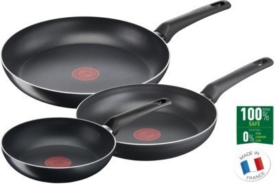 TEFAL Simple Cook Set of 3 B5569153 Frying, Diameter 20 / 24 / 28 cm, Fixed handle TEFAL Simple Cook Set of 3 B5569153 Frying, Diameter 20 / 24 / 28 cm, Fixed handle