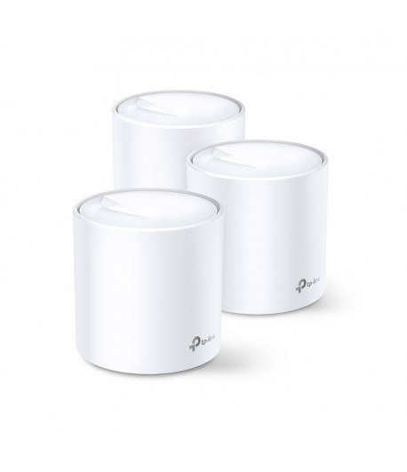 TP-LINK Whole-Home Wi-Fi System Deco X20(3-pack) 802.11ac, 1201 Mbit/s, 10/100/1000 Mbit/s, Ethernet LAN (RJ-45) ports 2 TP-LINK Whole-Home Wi-Fi System Deco X20(3-pack) 802.11ac, 1201 Mbit/s, 10/100/1000 Mbit/s, Ethernet LAN (RJ-45) ports 2