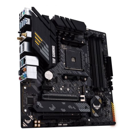 Asus TUF GAMING B550M-PLUS WIFI II Processor family AMD, Processor socket AM4, DDR4, Memory slots 4, Chipset B550, microATX Asus TUF GAMING B550M-PLUS WIFI II Processor family AMD, Processor socket AM4, DDR4, Memory slots 4, Chipset B550, microATX