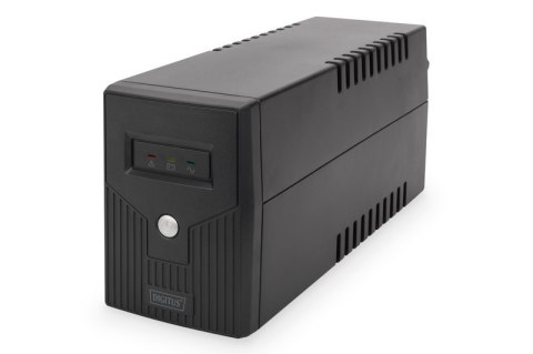Digitus Line-Interactive UPS DN-170063, 600VA, 360W, 1x 12V/7Ah battery, 2x CEE 7/7 outlet, 2x RJ-11, 1x USB 2.0 type B, LED, Si Digitus Line-Interactive UPS DN-170063, 600VA, 360W, 1x 12V/7Ah battery, 2x CEE 7/7 outlet, 2x RJ-11, 1x USB 2.0 type B, LED, Si
