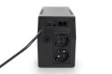 Digitus Line-Interactive UPS DN-170063, 600VA, 360W, 1x 12V/7Ah battery, 2x CEE 7/7 outlet, 2x RJ-11, 1x USB 2.0 type B, LED, Si Digitus Line-Interactive UPS DN-170063, 600VA, 360W, 1x 12V/7Ah battery, 2x CEE 7/7 outlet, 2x RJ-11, 1x USB 2.0 type B, LED, Si