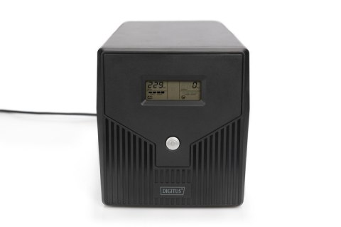 Digitus Line-Interactive UPS DN-170074, 1000VA, 600W, 2x 12V/7Ah battery, 4x CEE 7/7 outlet, 2x RJ45, 1x USB 2.0 type B, 1x RS23 Digitus Line-Interactive UPS DN-170074, 1000VA, 600W, 2x 12V/7Ah battery, 4x CEE 7/7 outlet, 2x RJ45, 1x USB 2.0 type B, 1x RS23