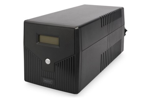 Digitus Line-Interactive UPS DN-170074, 1000VA, 600W, 2x 12V/7Ah battery, 4x CEE 7/7 outlet, 2x RJ45, 1x USB 2.0 type B, 1x RS23 Digitus Line-Interactive UPS DN-170074, 1000VA, 600W, 2x 12V/7Ah battery, 4x CEE 7/7 outlet, 2x RJ45, 1x USB 2.0 type B, 1x RS23