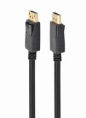 Gembird DisplayPort cable, 4K CC-DP2-5M Black, 5 m Gembird DisplayPort cable, 4K CC-DP2-5M Black, 5 m