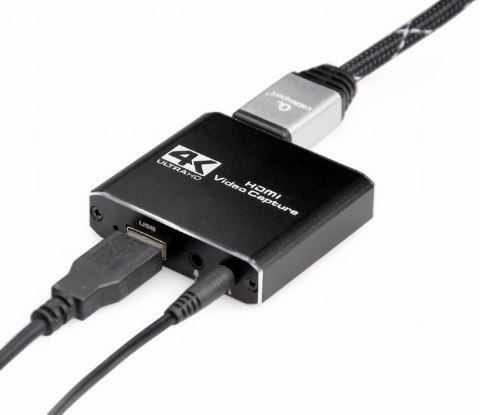 Gembird USB HDMI grabber, 4K, pass-through HDMI UHG-4K2-01 Gembird USB HDMI grabber, 4K, pass-through HDMI UHG-4K2-01