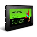 ADATA Ultimate SU650 256 GB, SSD form factor 2.5", SSD interface SATA 6Gb/s, Write speed 450 MB/s, Read speed 520 MB/s ADATA Ultimate SU650 256 GB, SSD form factor 2.5", SSD interface SATA 6Gb/s, Write speed 450 MB/s, Read speed 520 MB/s