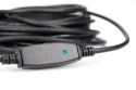 Digitus Extension cable DA-73105 10 m, Black Digitus Extension cable DA-73105 10 m, Black