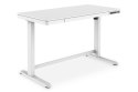 Digitus Electric Height Adjustable Desk, 72 - 121 cm, Maximum load weight 50 kg, Metal, White Digitus Electric Height Adjustable Desk, 72 - 121 cm, Maximum load weight 50 kg, Metal, White