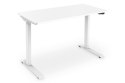 Digitus Electric height adjustable desk, 73 - 123 cm, Maximum load weight 50 kg, Metal, White Digitus Electric height adjustable desk, 73 - 123 cm, Maximum load weight 50 kg, Metal, White