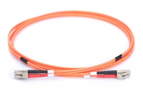 Digitus FO Patch Cord, Duplex, LC to LC MM OM2 50/125 µ, 3 m Digitus FO Patch Cord, Duplex, LC to LC MM OM2 50/125 µ, 3 m