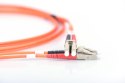 Digitus FO Patch Cord, Duplex, LC to LC MM OM2 50/125 µ, 3 m Digitus FO Patch Cord, Duplex, LC to LC MM OM2 50/125 µ, 3 m