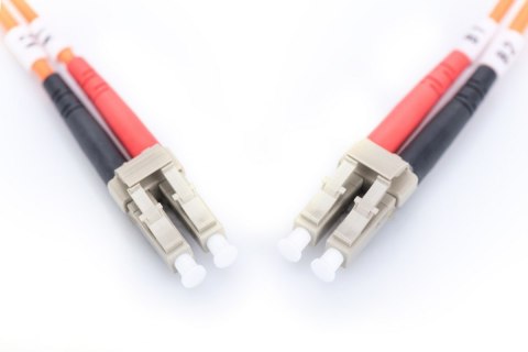 Digitus FO Patch Cord, Duplex, LC to LC MM OM2 50/125 µ, 3 m Digitus FO Patch Cord, Duplex, LC to LC MM OM2 50/125 µ, 3 m