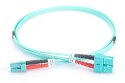 Digitus FO Patch Cord, Duplex, LC to SC MM OM3 50/125 µ, 3 m Digitus FO Patch Cord, Duplex, LC to SC MM OM3 50/125 µ, 3 m