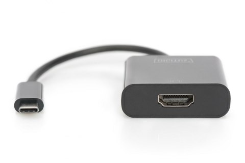 Digitus USB Type-C to HDMI Adapter DA-70852 0.15 m, Black, USB Type-C Digitus USB Type-C to HDMI Adapter DA-70852 0.15 m, Black, USB Type-C