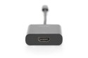 Digitus USB Type-C to HDMI Adapter DA-70852 0.15 m, Black, USB Type-C Digitus USB Type-C to HDMI Adapter DA-70852 0.15 m, Black, USB Type-C