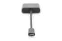 Digitus USB Type-C to HDMI Adapter DA-70852 0.15 m, Black, USB Type-C Digitus USB Type-C to HDMI Adapter DA-70852 0.15 m, Black, USB Type-C