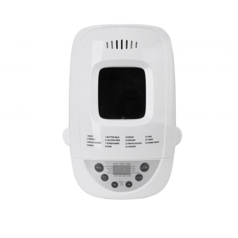Adler Bread maker AD 6019 Power 850 W, Number of programs 15, Display LCD, White Adler Bread maker AD 6019 Power 850 W, Number of programs 15, Display LCD, White