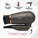 Camry Hair Dryer CR 2261 1400 W, Number of temperature settings 2, Metallic Grey/Gold Camry Hair Dryer CR 2261 1400 W, Number of temperature settings 2, Metallic Grey/Gold