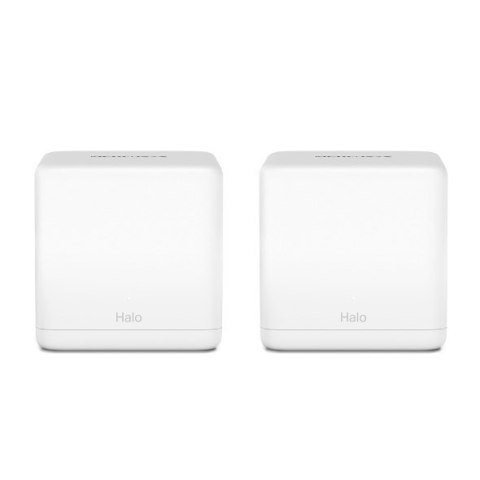 Mercusys AC1300 Whole Home Mesh Wi-Fi System Halo H30G (2-Pack) 802.11ac, 400+867 Mbit/s, Ethernet LAN (RJ-45) ports 2, Mesh Sup Mercusys AC1300 Whole Home Mesh Wi-Fi System Halo H30G (2-Pack) 802.11ac, 400+867 Mbit/s, Ethernet LAN (RJ-45) ports 2, Mesh Sup