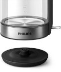 Philips Kettle HD9339/80 Electric, 2200 W, 1.7 L, Stainless steel/Glass, 360° rotational base, Black/Silver Philips Kettle HD9339/80 Electric, 2200 W, 1.7 L, Stainless steel/Glass, 360° rotational base, Black/Silver