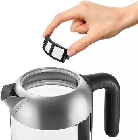 Philips Kettle HD9339/80 Electric, 2200 W, 1.7 L, Stainless steel/Glass, 360° rotational base, Black/Silver Philips Kettle HD9339/80 Electric, 2200 W, 1.7 L, Stainless steel/Glass, 360° rotational base, Black/Silver