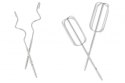 Adler Hand mixer AD 4225 Hand Mixer, 300 W, Number of speeds 5, Turbo mode, Stainless steel Adler Hand mixer AD 4225 Hand Mixer, 300 W, Number of speeds 5, Turbo mode, Stainless steel