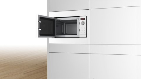 Bosch Microwave Oven BFL523MW3 Built-in, 800 W, White Bosch Microwave Oven BFL523MW3 Built-in, 800 W, White