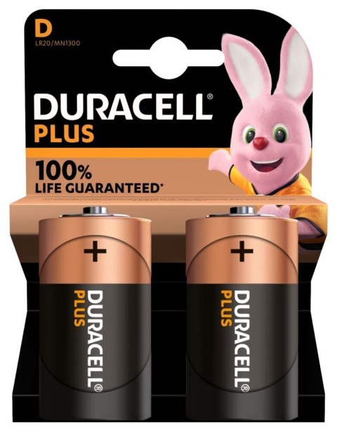 Duracell Plus MN1300 D, Alkaline, 2 pc(s) Duracell Plus MN1300 D, Alkaline, 2 pc(s)