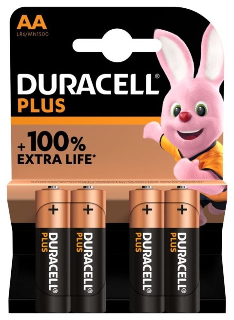 Duracell Plus MN1500 AA, Alkaline, 4 pc(s) Duracell Plus MN1500 AA, Alkaline, 4 pc(s)