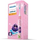 Philips Electric toothbrush HX6352/42 Rechargeable, For kids, Number of teeth brushing modes 2, Sonic technology, Pink Philips Electric toothbrush HX6352/42 Rechargeable, For kids, Number of teeth brushing modes 2, Sonic technology, Pink