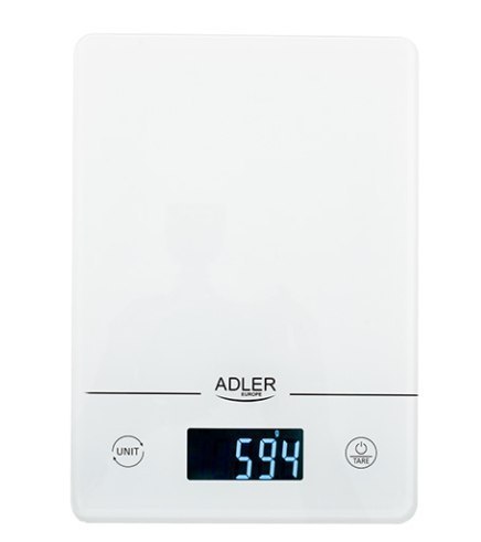 Adler Kitchen scales AD 3170 Maximum weight (capacity) 15 kg, Graduation 1 g, Display type LCD, White Adler Kitchen scales AD 3170 Maximum weight (capacity) 15 kg, Graduation 1 g, Display type LCD, White