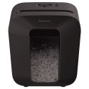 Fellowes Powershred LX25 Black, 11.5 L, Credit cards shredding, Cross-Cut Shredder, Paper handling standard/output 6 sheets per Fellowes Powershred LX25 Black, 11.5 L, Credit cards shredding, Cross-Cut Shredder, Paper handling standard/output 6 sheets per