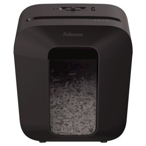 Fellowes Powershred LX25 Black, 11.5 L, Credit cards shredding, Cross-Cut Shredder, Paper handling standard/output 6 sheets per Fellowes Powershred LX25 Black, 11.5 L, Credit cards shredding, Cross-Cut Shredder, Paper handling standard/output 6 sheets per