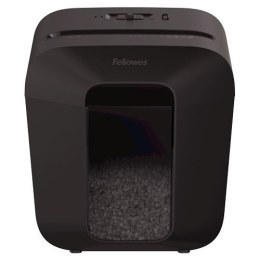 Fellowes Powershred LX25M Black, 11.5 L, Credit cards shredding, Mini-Cut Shredder, Paper handling standard/output 6 sheets per