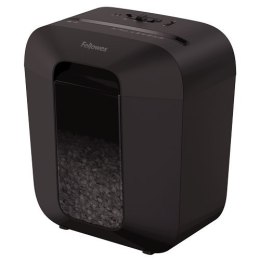Fellowes Powershred LX25M Black, 11.5 L, Credit cards shredding, Mini-Cut Shredder, Paper handling standard/output 6 sheets per