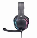 Gembird Microphone, Built-in microphone, Black, Wired, Gaming headset with LED light effect, GHS-06 Gembird Microphone, Built-in microphone, Black, Wired, Gaming headset with LED light effect, GHS-06