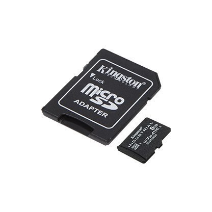 Kingston UHS-I 8 GB, microSDHC/SDXC Industrial Card, Flash memory class Class 10, UHS-I, U3, V30, A1, SD Adapter Kingston UHS-I 8 GB, microSDHC/SDXC Industrial Card, Flash memory class Class 10, UHS-I, U3, V30, A1, SD Adapter