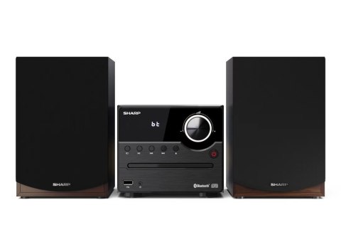 Sharp XL-B512(BR) Hi-Fi Micro System, CD/FM/USB/Bluetooth v5.0, 45W, Brown Sharp XL-B512(BR) Hi-Fi Micro System, CD/FM/USB/Bluetooth v5.0, 45W, Brown