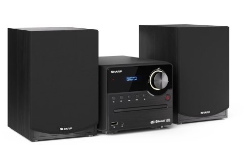 Sharp XL-B517D(BK) Hi-Fi Micro System, CD/FM/USB/Bluetooth v5.0, Aux-in, 45W, Black Sharp XL-B517D(BK) Hi-Fi Micro System, CD/FM/USB/Bluetooth v5.0, Aux-in, 45W, Black
