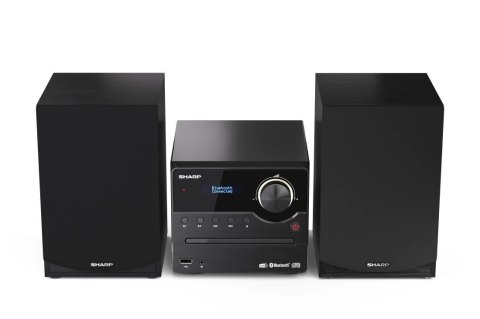 Sharp XL-B517D(BK) Hi-Fi Micro System, CD/FM/USB/Bluetooth v5.0, Aux-in, 45W, Black Sharp XL-B517D(BK) Hi-Fi Micro System, CD/FM/USB/Bluetooth v5.0, Aux-in, 45W, Black