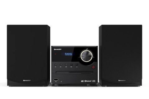 Sharp XL-B517D(BK) Hi-Fi Micro System, CD/FM/USB/Bluetooth v5.0, Aux-in, 45W, Black Sharp XL-B517D(BK) Hi-Fi Micro System, CD/FM/USB/Bluetooth v5.0, Aux-in, 45W, Black