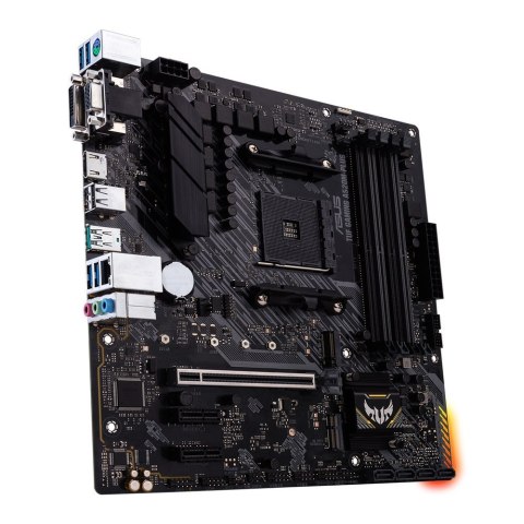 Asus TUF GAMING A520M-PLUS Processor family AMD, Processor socket AM4, DDR4, Memory slots 4, Supported hard disk drive interfac Asus TUF GAMING A520M-PLUS Processor family AMD, Processor socket AM4, DDR4, Memory slots 4, Supported hard disk drive interfac